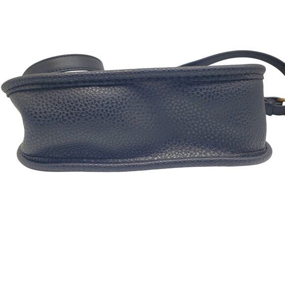 Steve Madden Black Pebbled Crossbody Bag Adjustable Strap Purse Shoulder Satchel - Picture 6 of 9